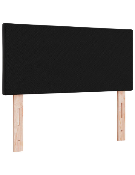 Testiera  Design a Blocchi Diamante Nera 90 cm in Velluto