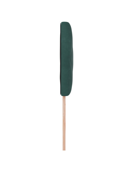 Testiera  Design a Blocchi di Diamante Verde Scuro 90 cm in Velluto