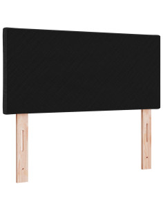 Testiera con testiera Nero 100 cm Pelle Sintetica 2