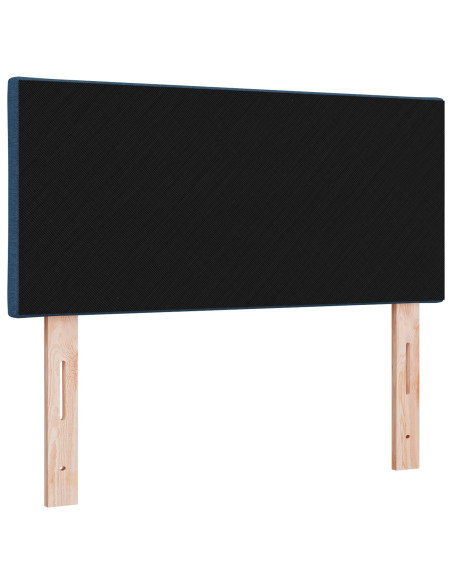 Testiera  Design a Blocchi di Diamante Blu 100 cm Tessuto