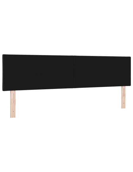 Testiera design a blocchi di diamante nera 180 cm tessuto