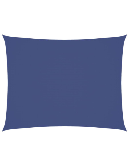 Parasole a Vela Oxford Rettangolare 3x4,5 m Blu