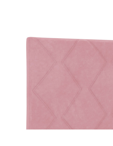 Letto Rosa 180x200 cm Velluto