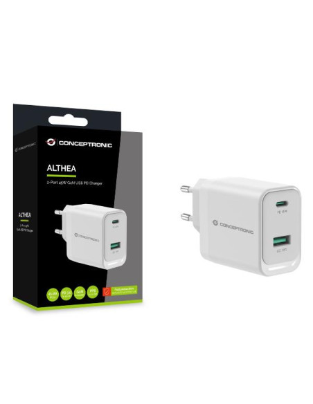 2-PORT 45W GAN USB PD CHARGER