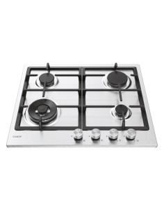 Candy Moderna CHG6BF4WTX Acciaio inox Da incasso 60 cm Gas 4 Fornello(i) 2