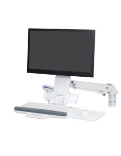 SW SIT-STAND ARM BRIGHT WHITE