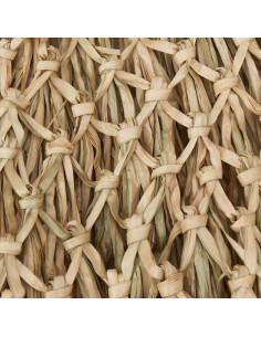 Ombrello Tiki con Baldacchino a Foglia di Banana 240 cm Bambù