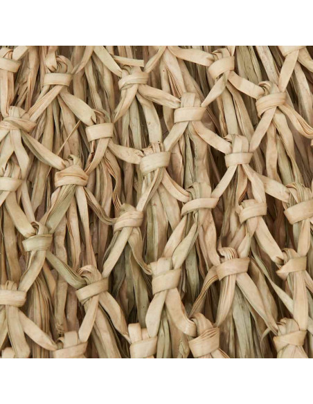 Ombrello Tiki con Baldacchino a Foglia di Banana 240 cm Bambù
