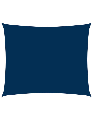 Parasole a Vela Oxford Rettangolare 3x5 m Blu
