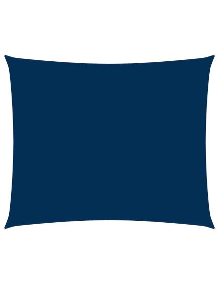 Parasole a Vela Oxford Rettangolare 3x5 m Blu