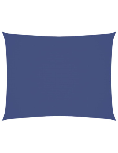 Parasole a Vela Oxford Rettangolare 3x4,5 m Blu