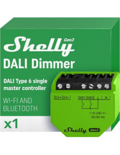 SHELLY DALI DIMMER GEN3 WI-FI+BT - RETE DI LUCI DALI - MASTER CONTROLLER