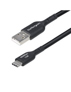 StarTech.com Cavo di Ricarica USB-A a USB-C da 4m - Cavetto di Carica Rapida USB-A a Type-C da 3A, Cavo per Trasferimento Dati U