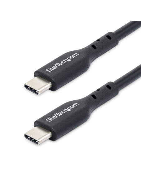 StarTech.com Cavo USB-C da 4 m, cavo di ricarica e sincronizzazione 60 W (3 A) PD, cavo USB 2.0 per laptop, rivestimento in TPE 