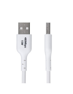 StarTech.com Cavo di Ricarica USB-A a USB-C da 2m - Cavetto di Carica Rapida USB-A a Type-C da 3A, Cavo Dati USB 2.0 rivestito i 2