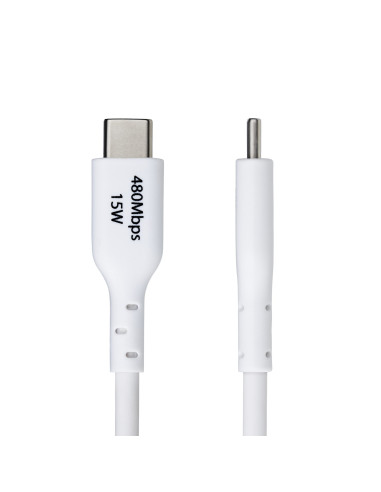 StarTech.com Cavo di Ricarica USB-A a USB-C da 2m - Cavetto di Carica Rapida USB-A a Type-C da 3A, Cavo Dati USB 2.0 rivestito i