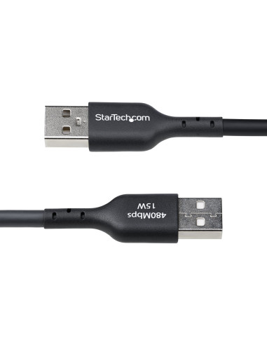 StarTech.com Cavo di Ricarica USB-A a USB-C da 4m - Cavetto di Carica Rapida USB-A a Type-C da 3A, Cavo per Trasferimento Dati U