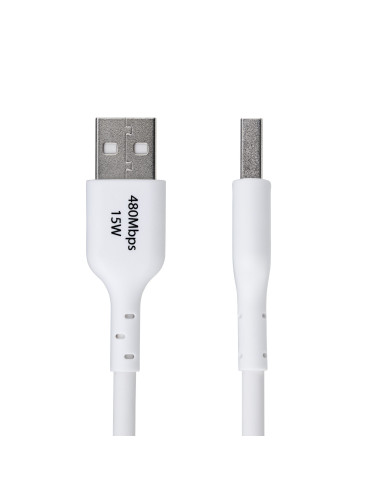 StarTech.com Cavo di Ricarica USB-A a USB-C da 3m - Cavetto di Carica Rapida USB-A a Type-C da 3A, Cavo per Trasferimento Dati U