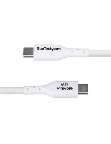 StarTech.com Cavo di Ricarica USB-A a USB-C da 3m - Cavetto di Carica Rapida USB-A a Type-C da 3A, Cavo per Trasferimento Dati U