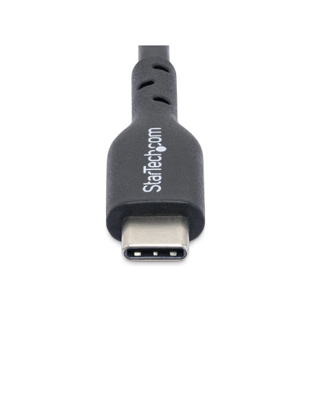 StarTech.com Cavo USB-C da 4 m, cavo di ricarica e sincronizzazione 60 W (3 A) PD, cavo USB 2.0 per laptop, rivestimento in TPE 