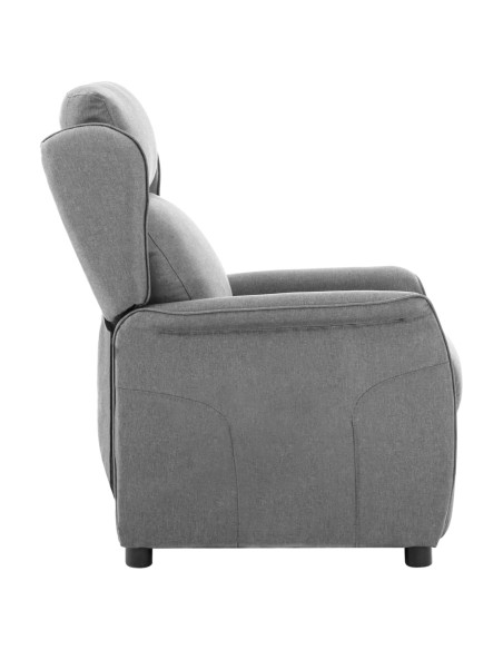 Mobili  Grigio chiaro Tessuto, Legno, Schiuma Media Rettangolare