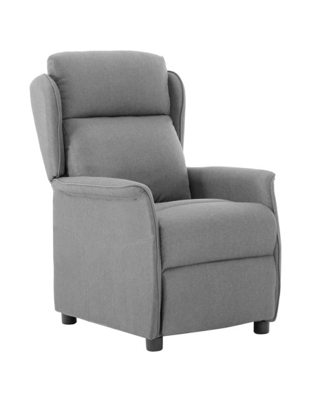 Mobili  Grigio chiaro Tessuto, Legno, Schiuma Media Rettangolare