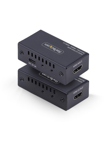 StarTech.com 4K50IC-EXTEND-HDMI moltiplicatore AV Trasmettitore e ricevitore AV Nero