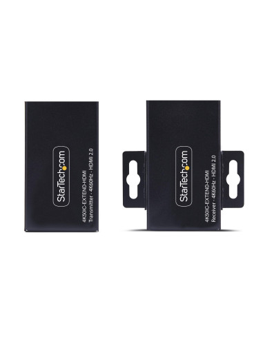 StarTech.com 4K50IC-EXTEND-HDMI moltiplicatore AV Trasmettitore e ricevitore AV Nero