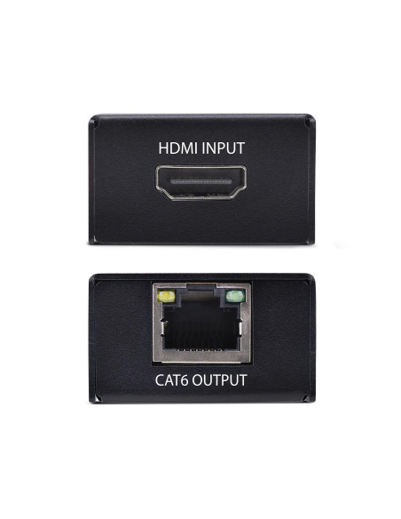 StarTech.com 4K50IC-EXTEND-HDMI moltiplicatore AV Trasmettitore e ricevitore AV Nero