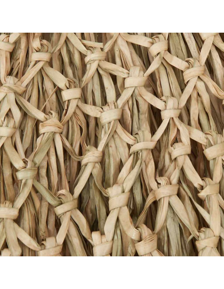 Ombrello Tiki con Baldacchino a Foglia di Banana 180 cm Bambù