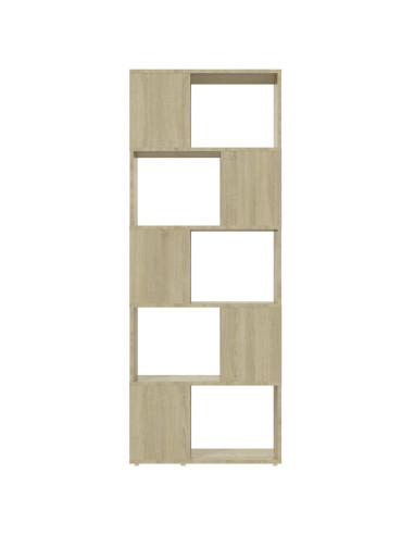 Libreria/Divisorio Rovere Sonoma 60x24x155 cm