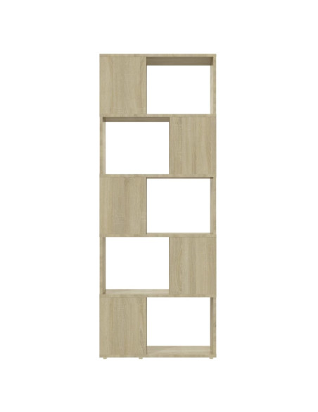 Libreria/Divisorio Rovere Sonoma 60x24x155 cm
