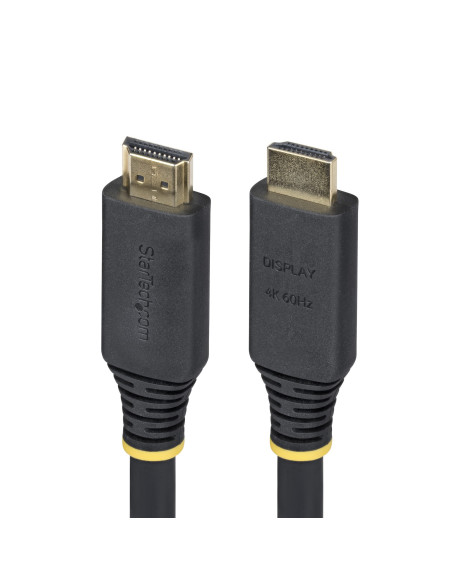 StarTech.com Cavo HDMI attivo ad alta velocità da 10m, 4K 60Hz/1440p 144Hz, HDR10/HDCP 2.2/ARC, 18Gbps, cavo UHD HDMI 2.0 per T
