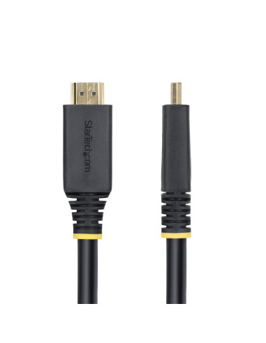 StarTech.com Cavo HDMI attivo ad alta velocità da 10m, 4K 60Hz/1440p 144Hz, HDR10/HDCP 2.2/ARC, 18Gbps, cavo UHD HDMI 2.0 per T