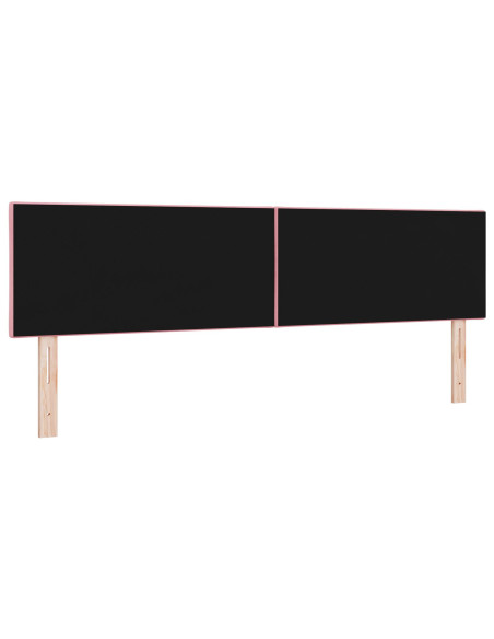 Testiera Design Blocchi di Diamante Rosa 180 cm Velluto
