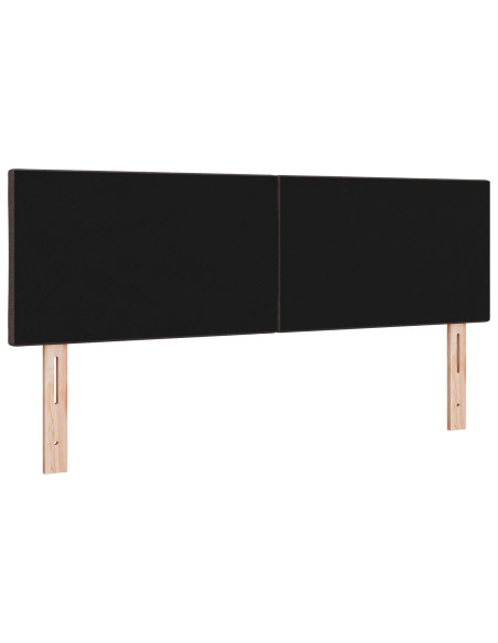 Testiera  design a rombi marrone scuro 140 cm in tessuto