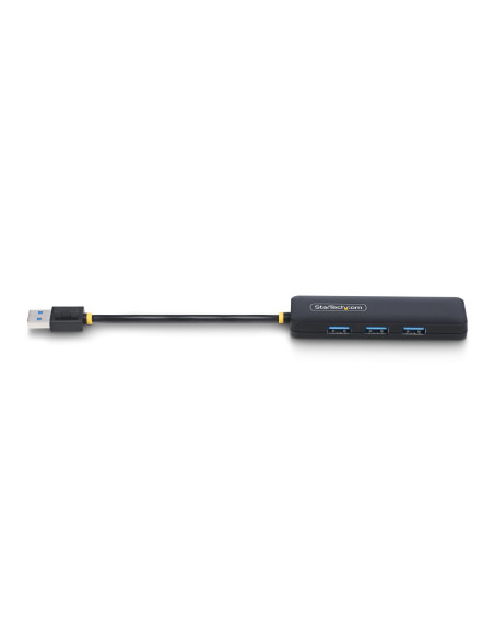 StarTech.com Hub USB-A a 4 porte, 5 Gbps, alimentato via bus, mini hub USB da viaggio/portatile, splitter USB 3.0 multiporta, pr