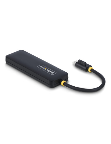 StarTech.com Hub USB-C a 4 porte, 5 Gbps, alimentato via bus, mini hub USB da viaggio/portatile, splitter USB 3.0 multiporta, pr