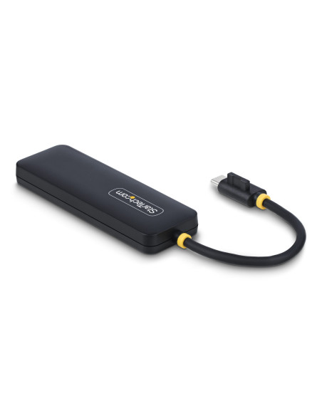 StarTech.com Hub USB-C a 4 porte, 5 Gbps, alimentato via bus, mini hub USB da viaggio/portatile, splitter USB 3.0 multiporta, pr