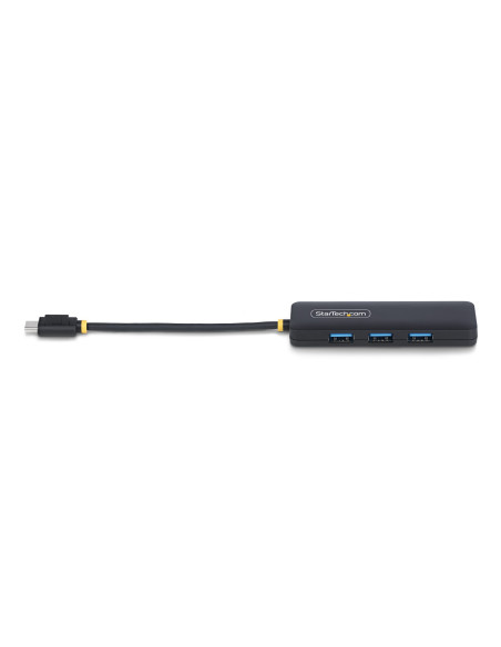 StarTech.com Hub USB-C a 4 porte, 5 Gbps, alimentato via bus, mini hub USB da viaggio/portatile, splitter USB 3.0 multiporta, pr