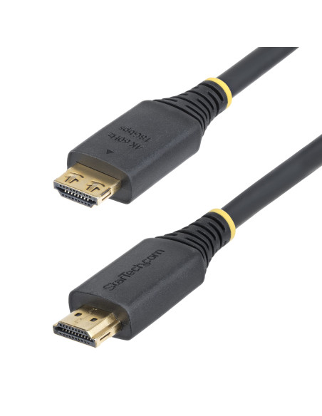 StarTech.com Cavo HDMI 2.0 ad Alta Velocità da 4,5m con Connettori a Scatto, 4K 60Hz/1440p 144Hz, HDR10/HDCP 2.2/ARC, 18Gbps. C