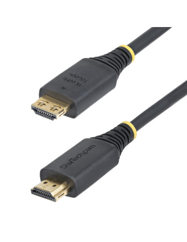 StarTech.com Cavo HDMI 2.0 ad Alta Velocità da 3m con Connettori a Scatto, 4K 60Hz/1440p 144Hz, HDR10/HDCP 2.2/ARC, 18Gbps. Cav