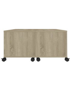 Tavolino da Salotto Rovere Sonoma 75x75x38 cm Legno Multistrato