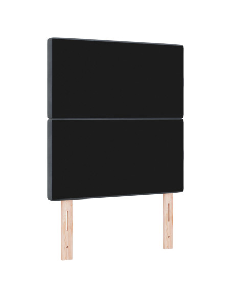 Testata  con bottoni in cristallo e trapuntata grigio scuro 80 cm in velluto, Testata  con bottoni in cristallo e trapuntata gri