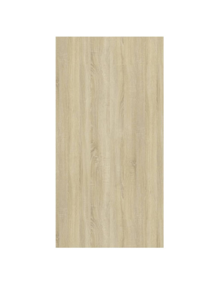 Mobile TV da Parete Rovere Sonoma 37x37x72 cm Legno Multistrato