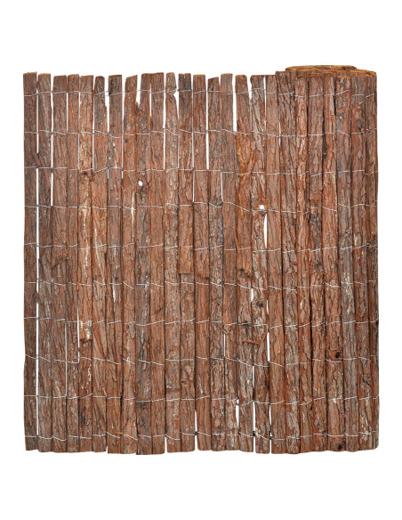 Pannello Recinzione  Marrone Legno 600 x 100 cm Durevole