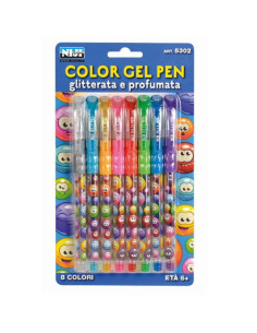 CF8 PENNE INCH. GLITTER PROF. 8 COL
