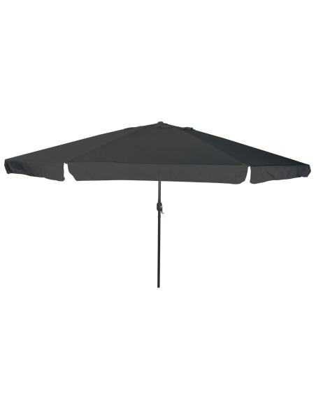Parasol da Giardino  ø395x245 cm Grigio Scuro