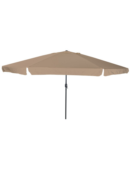 Parasol da giardino  ø395x245 cm Tortora