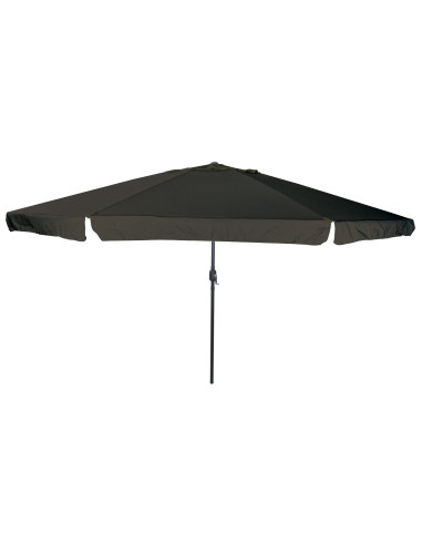 Ombrello da giardino Nero 395 x 395 x 245 cm